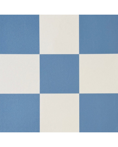 Light Blue & White Check (16.50cm x 16.50cm)